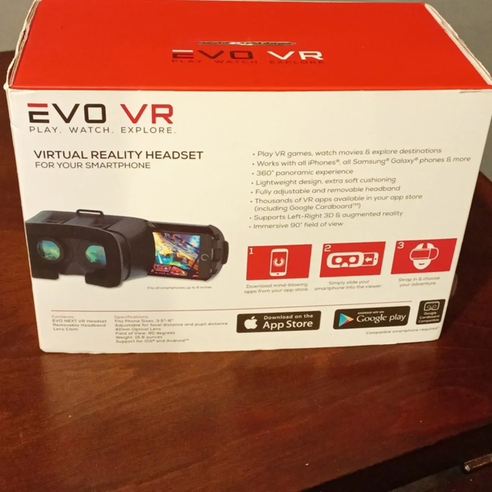 Black Virtual Reality Headset